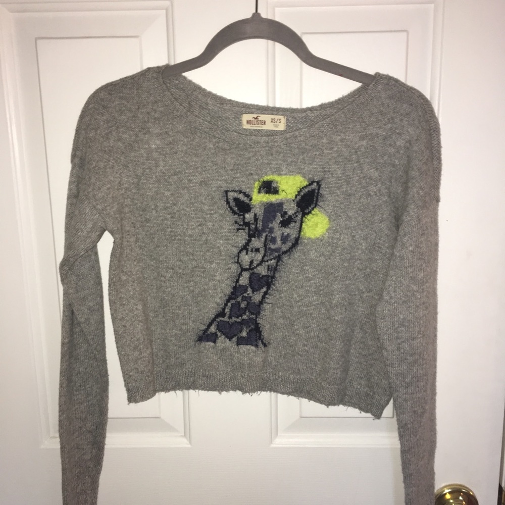 grey sweater